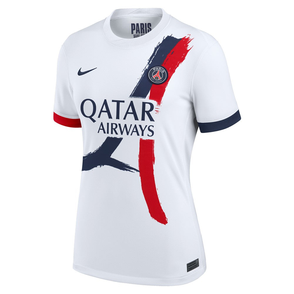 Paris Saint-Germain Women's 2024/25 Away Replica Jersey on sale - White