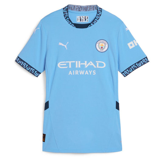 Manchester City Women's 2024/25 Home Replica Jersey Discount - Light Blue