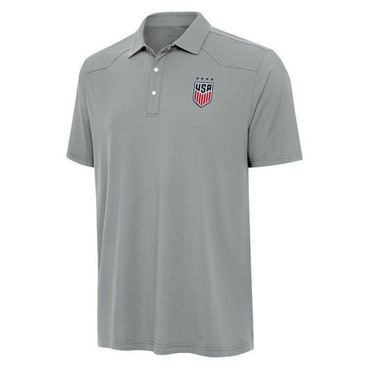 USWNT Antigua Western Polo on sale - Gray