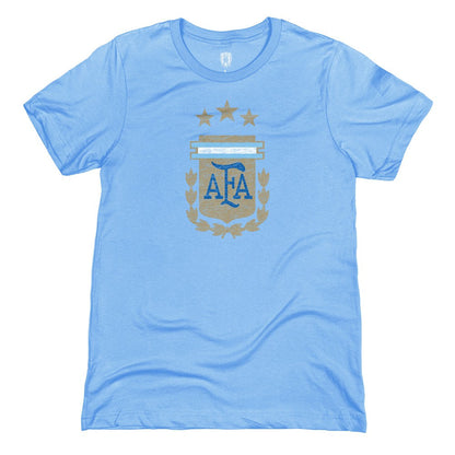 Argentina National Team 1863FC Badge T-Shirt for sale - Light Blue