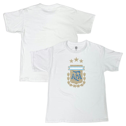Argentina National Team 1863FC  Youth Badge T-Shirt for sale - White