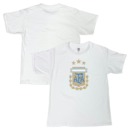 Argentina National Team 1863FC  Youth Badge T-Shirt for sale - White