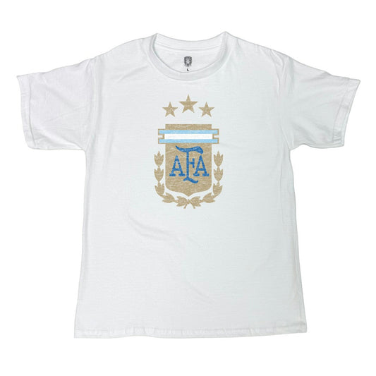 Argentina National Team 1863FC  Youth Badge T-Shirt for sale - White