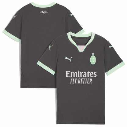 AC Milan Youth 2024/25 Third Replica Jersey on sale - Charcoal