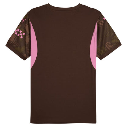 Manchester City 2024/25 Replica Short Sleeve Goalkeeper Jersey Discount - Brown