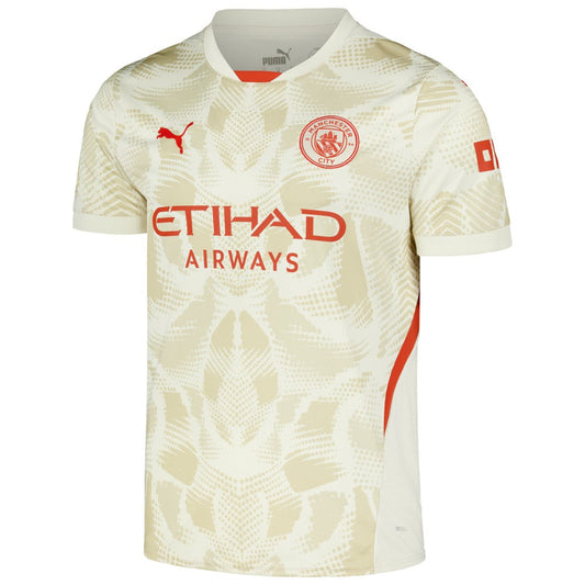 Manchester City 2024/25 Replica Goalkeeper Jersey Discount - White