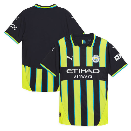 Manchester City 2024/25 Away Jersey Discount - Black