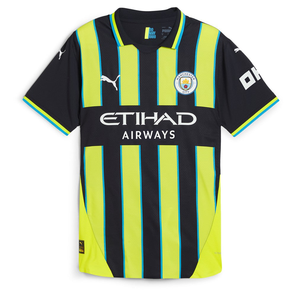 Manchester City 2024/25 Away Jersey Discount - Black