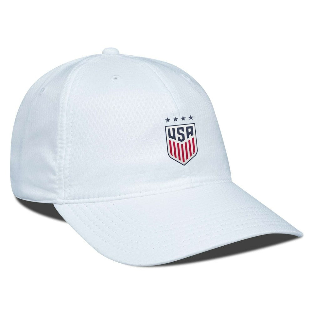 USWNT Levelwear Matrix Insignia Core Adjustable Hat on sale - White