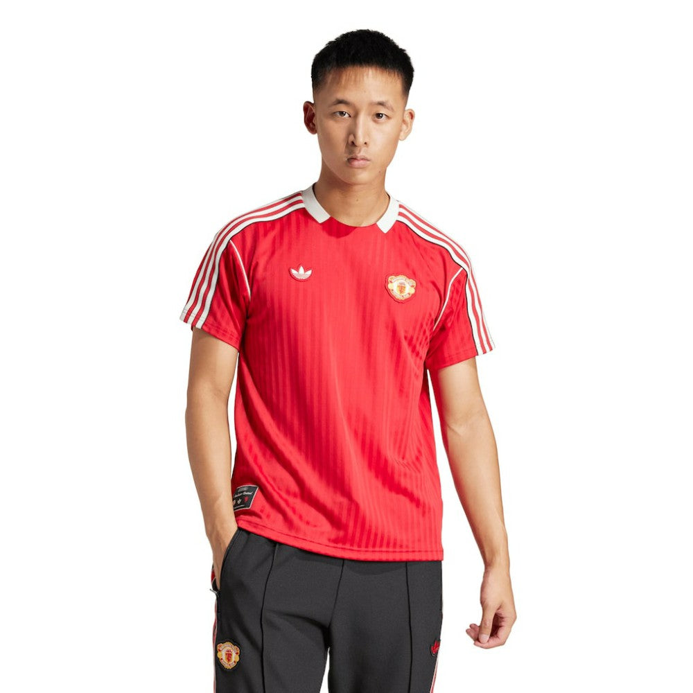 Manchester United Originals Terrace Icons Collection Fashion Jersey Discount - Red
