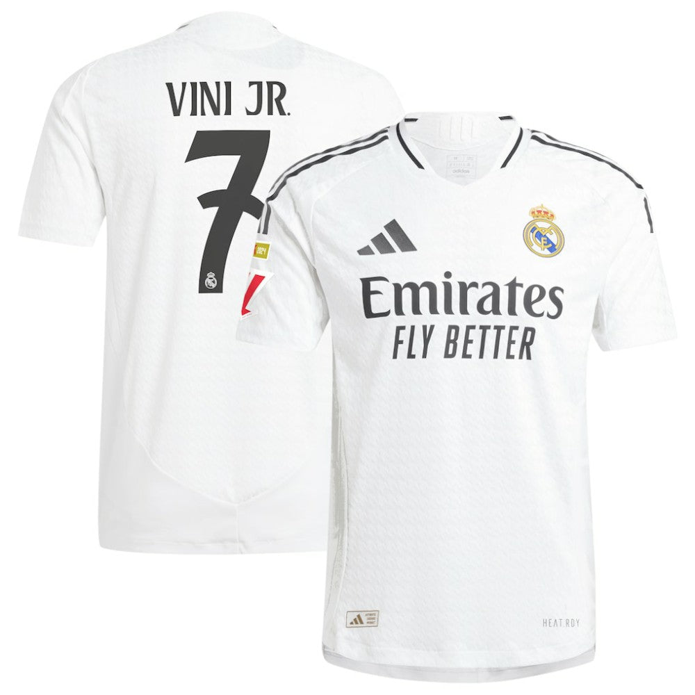 Vini Jr. Real Madrid 2024/25 Home Player Jersey Discount - White