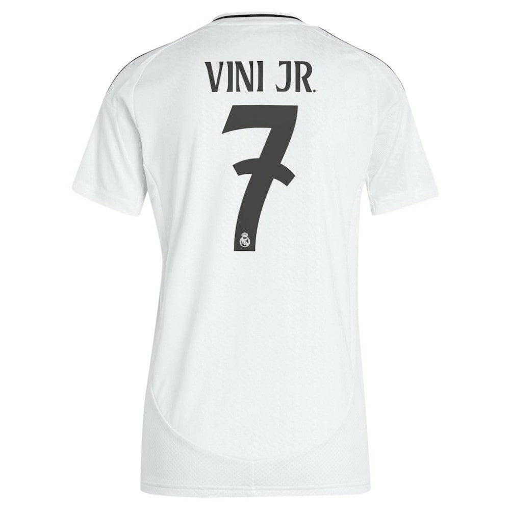 Vini Jr. Real Madrid Women's 2024/25 Home Replica Player Jersey Discount - White