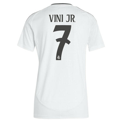 Vini Jr. Real Madrid Women's 2024/25 Home Replica Player Jersey Discount - White