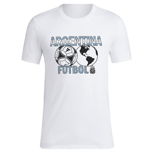 Argentina National Team  Around The World T-Shirt for sale - White