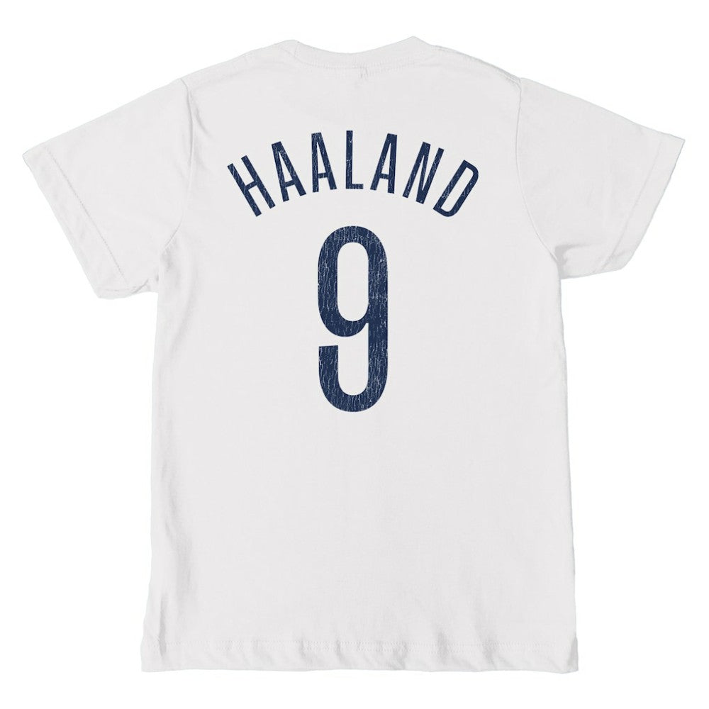 Erling Haaland Manchester City 1863FC Youth Player T-Shirt Discount - White