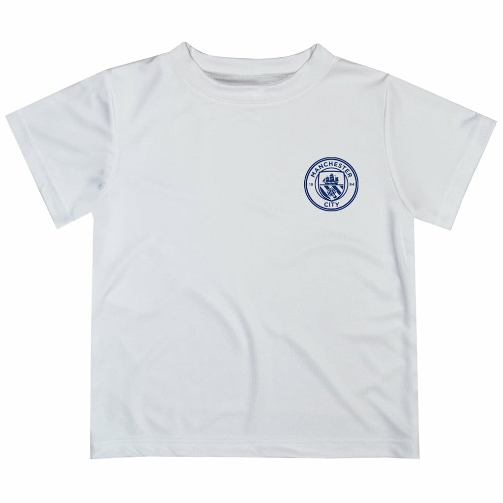 Manchester City Vive La Fete Toddler Impressions Artwork T-Shirt Discount - White