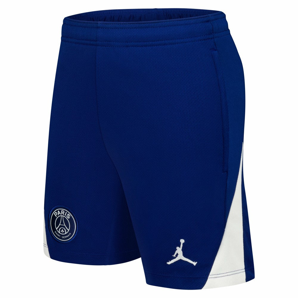 Paris Saint-Germain Jordan Brand Youth 2024/25 Fourth Strike Performance Shorts on sale - Blue