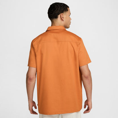 Club America CA x CA Woven Button-Down Shirt Discount - Burnt Orange