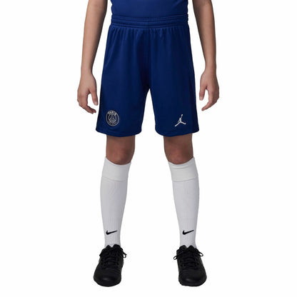 Paris Saint-Germain Jordan Brand Youth 2024/25 Fourth Stadium Shorts on sale - Blue