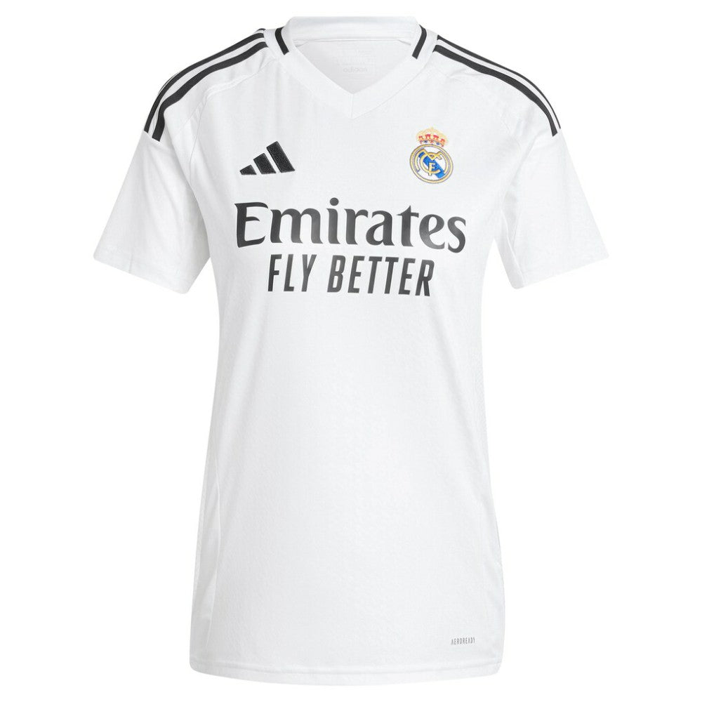 Kylian Mbappé Real Madrid Women's 2024/25 Home Replica Player Jersey Discount - White