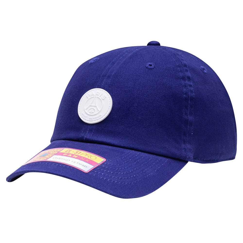 Paris Saint-Germain Fan Ink   Casuals Adjustable Hat on sale - Navy