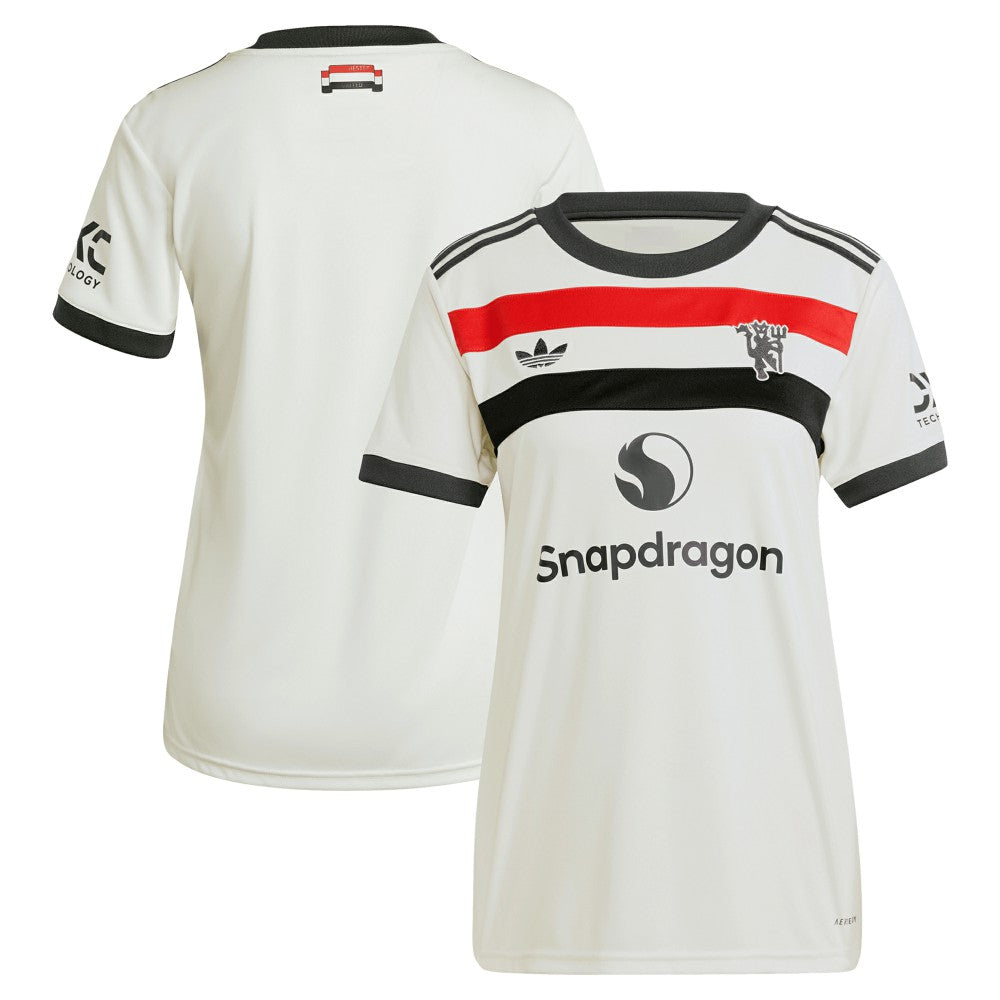 Manchester United Originals Women's 2024/25 Third Replica Jersey Discount - Cream
