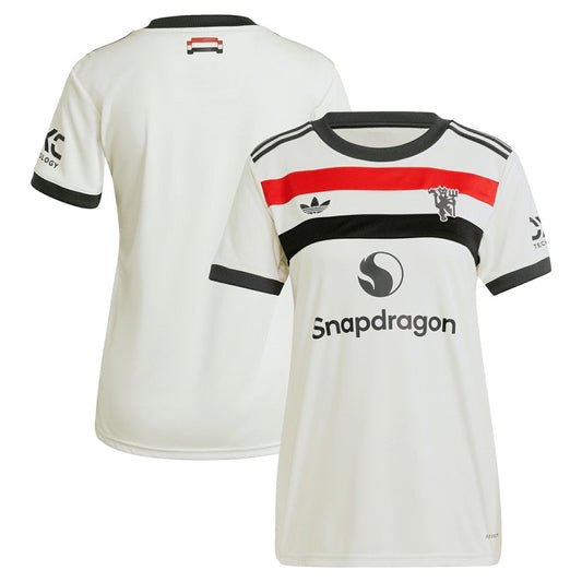 Manchester United Originals Women's 2024/25 Third Replica Jersey Discount - Cream