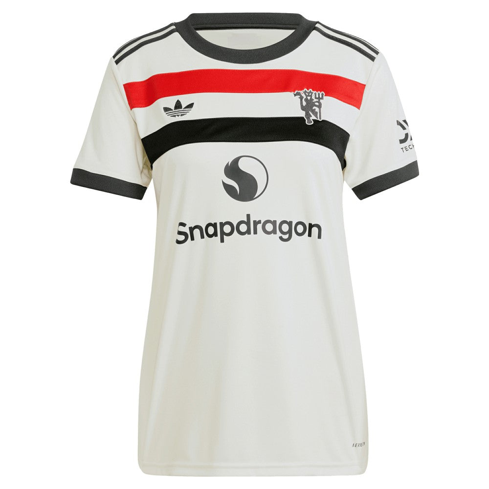 Manchester United Originals Women's 2024/25 Third Replica Jersey Discount - Cream