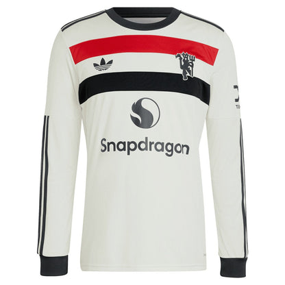 Manchester United Originals  2024/25 Third Replica Long Sleeve Jersey Discount - Cream