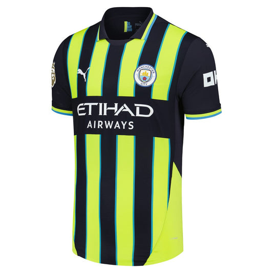 Erling Haaland Manchester City 2024/25 Away Player Jersey Discount - Navy