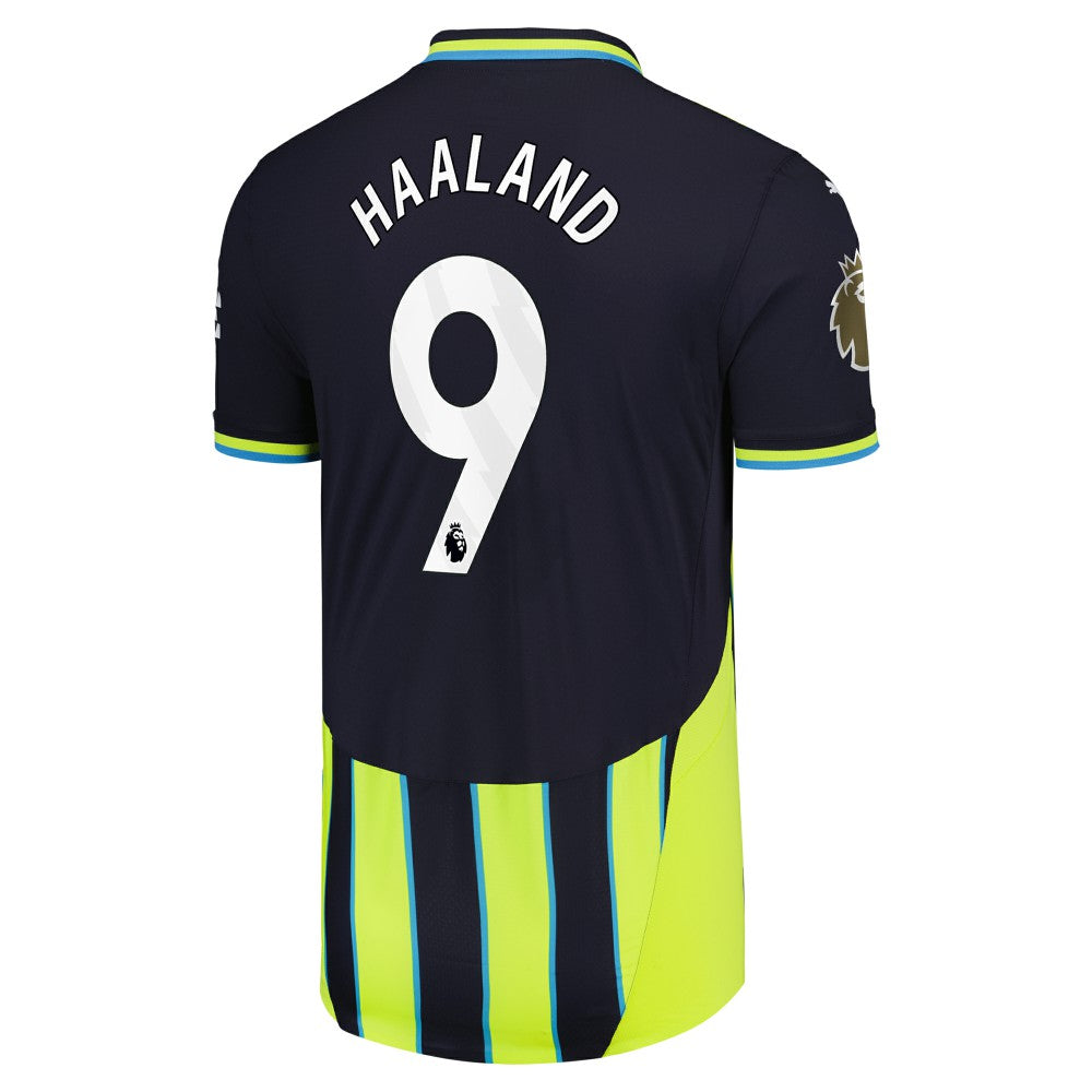 Erling Haaland Manchester City 2024/25 Away Player Jersey Discount - Navy