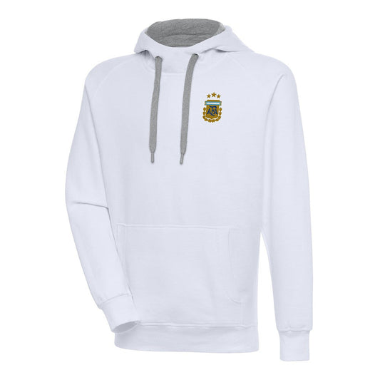 Argentina National Team Antigua Victory Pullover Hoodie for sale - White