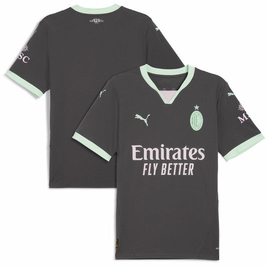 AC Milan 2024/25 Third Replica Jersey on sale - Charcoal
