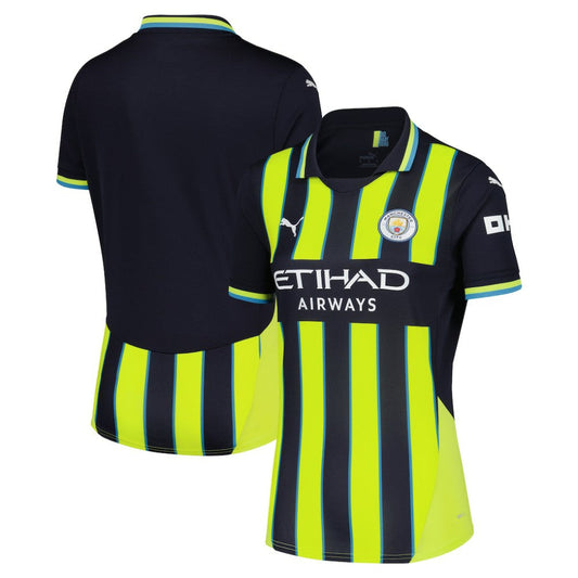 Manchester City Women's 2024/25 Away Replica Jersey Discount - Navy