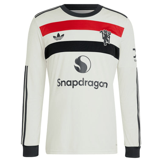 Alejandro Garnacho Manchester United Originals  2024/25 Third Replica Long Sleeve Jersey Discount - Cream
