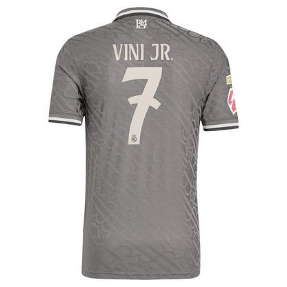 Vini Jr. Real Madrid Originals 2024/25 Third Player Jersey Discount - Charcoal