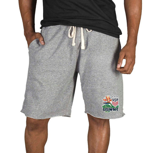 USWNT Concepts Sport Mainstream Tri-Blend Shorts on sale - Gray