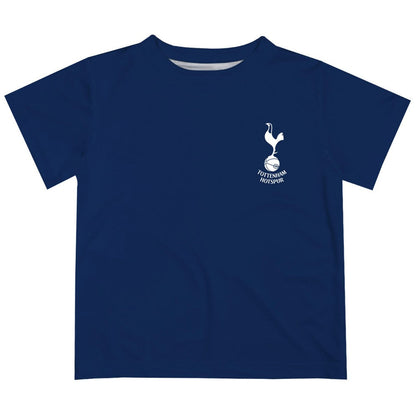 Tottenham Hotspur Vive La Fete Youth Impressions Artwork T-Shirt Sale - Navy