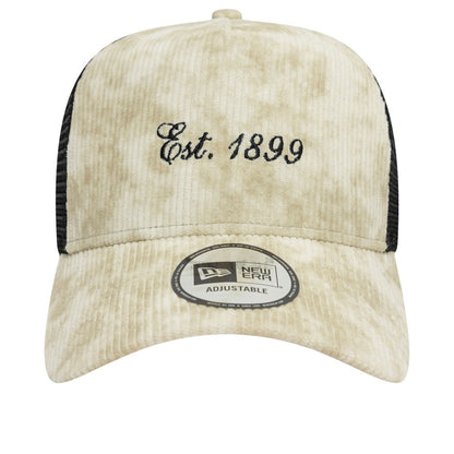 AC Milan New Era Corduroy Trucker Adjustable Hat on sale - Tan