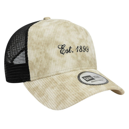 AC Milan New Era Corduroy Trucker Adjustable Hat on sale - Tan