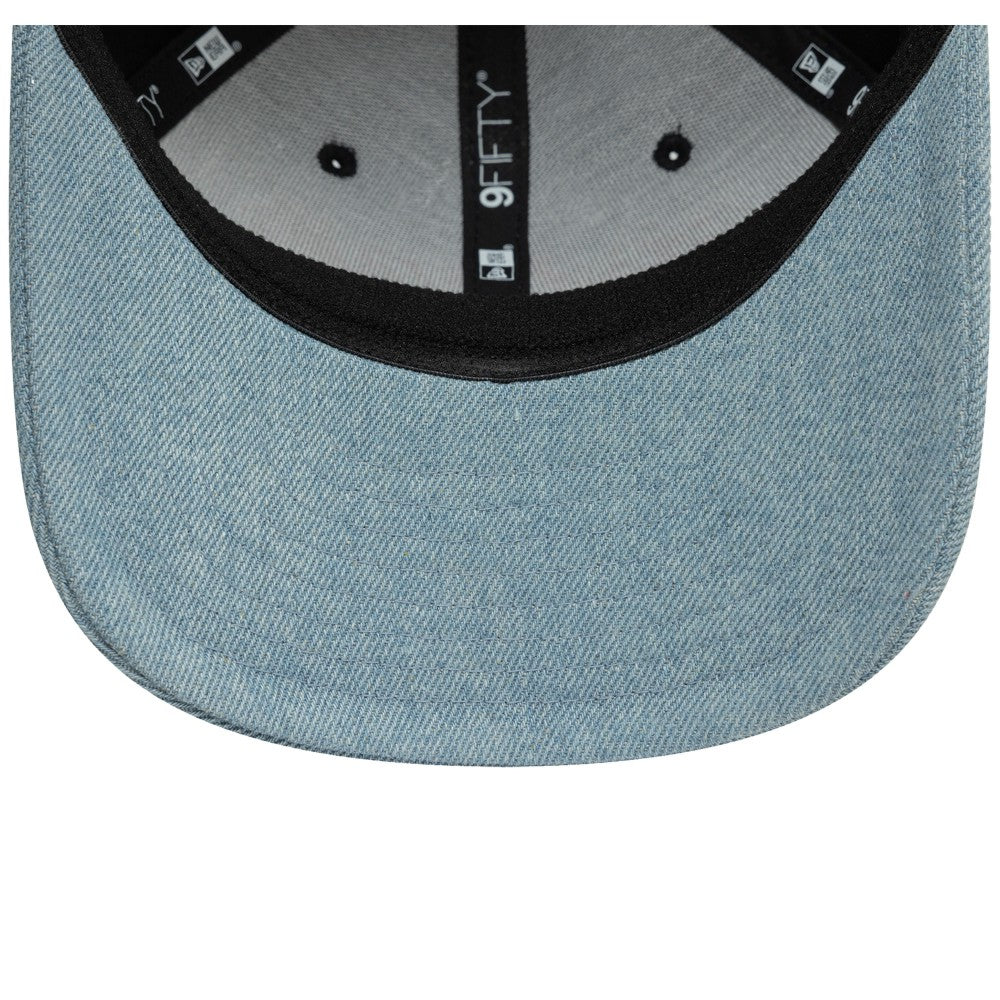 AC Milan New Era 9FIFTY Stretch-Snap Adjustable Hat on sale - Black/Denim