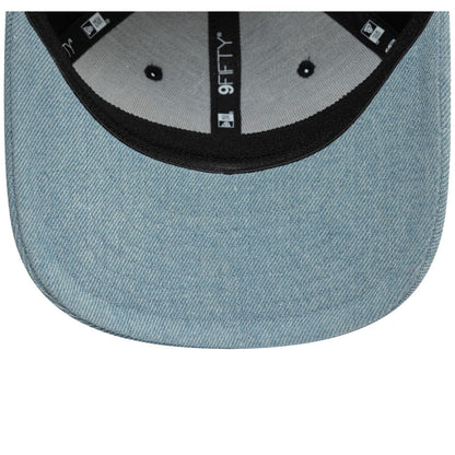 AC Milan New Era 9FIFTY Stretch-Snap Adjustable Hat on sale - Black/Denim