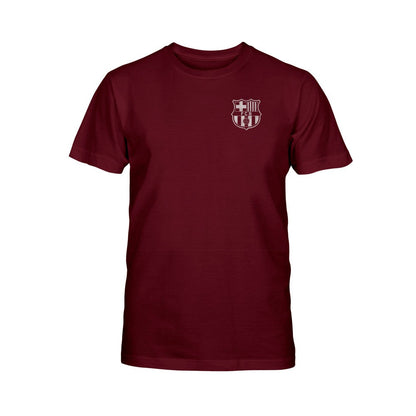 Lamine Yamal Barcelona 1863FC  Youth Player Name & Number T-Shirt on sale - Maroon