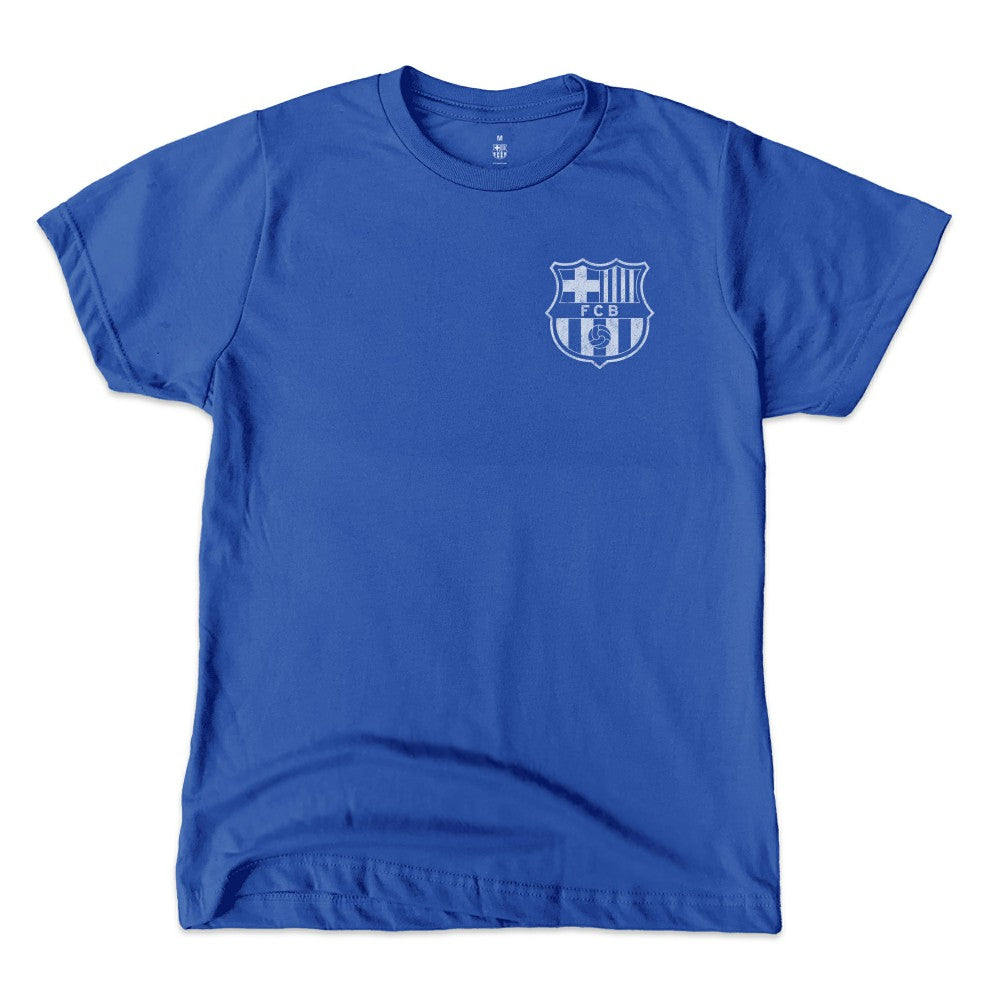 Robert Lewandowski Barcelona 1863FC  Youth Player T-Shirt on sale - Blue