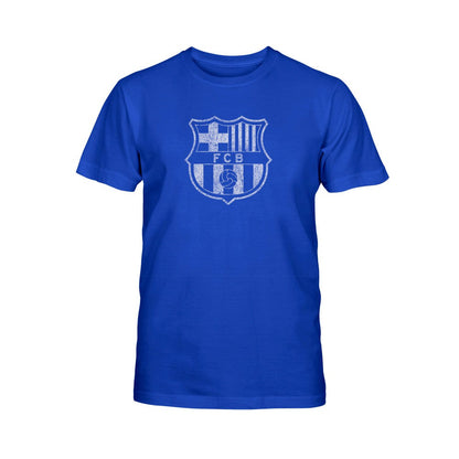 Lamine Yamal Barcelona 1863FC  Youth Player Name & Number T-Shirt on sale - Blue
