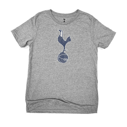 Tottenham Hotspur 1863FC  Youth Full Color T-Shirt Sale - Heather Gray