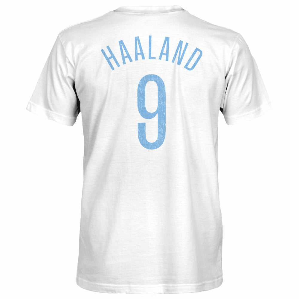 Erling Haaland Manchester City 1863FC Player T-Shirt Discount - White