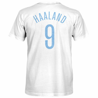 Erling Haaland Manchester City 1863FC Player T-Shirt Discount - White