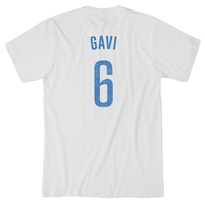 Gavi Barcelona 1863FC Player T-Shirt on sale - White