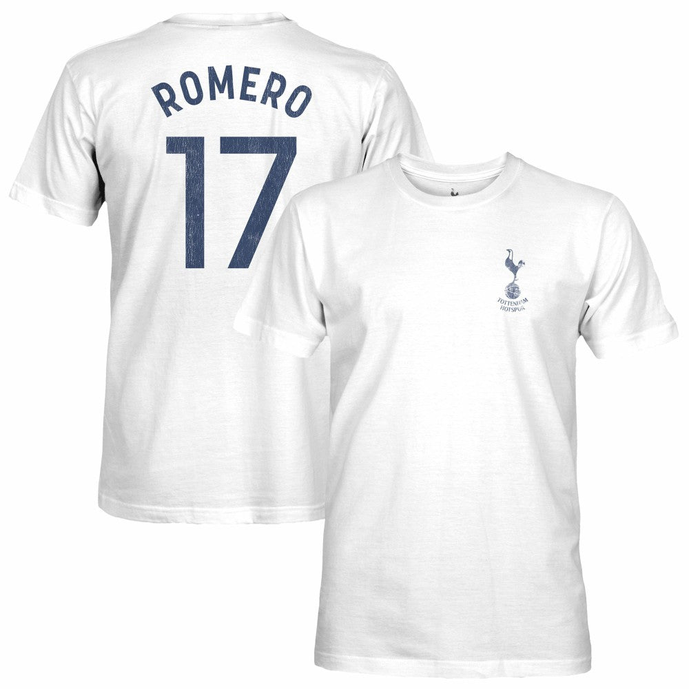 Cristian Romero Tottenham Hotspur 1863FC Player T-Shirt Sale - White